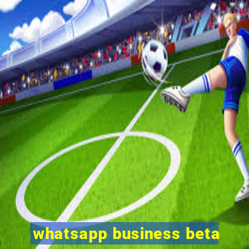 whatsapp business beta